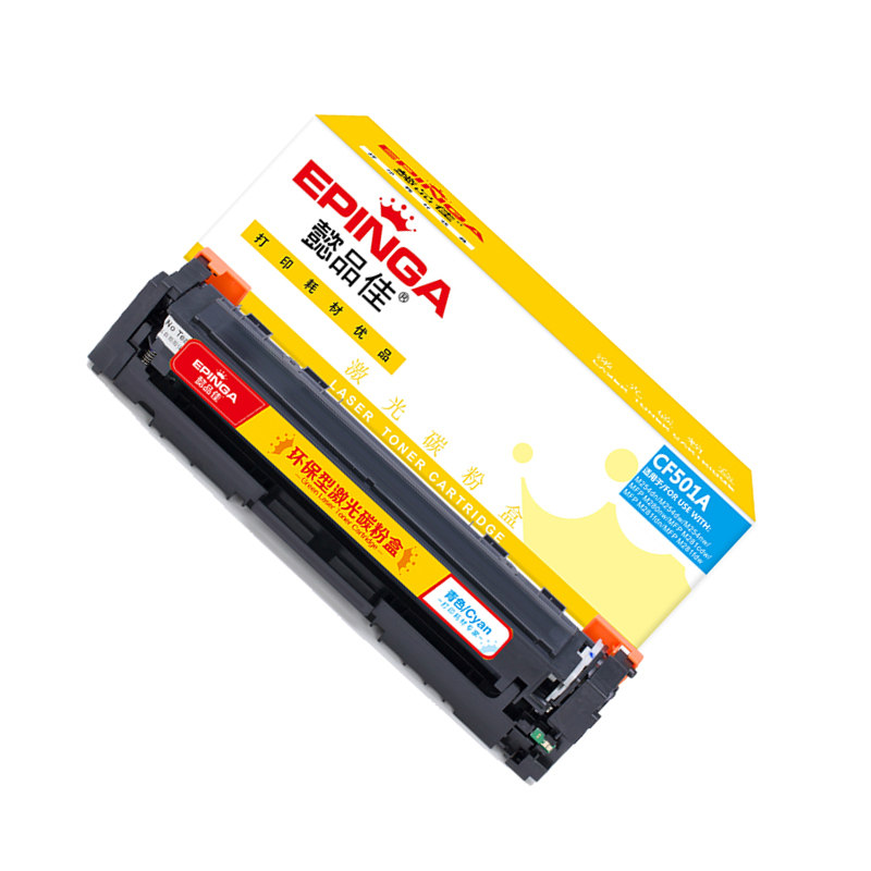 懿品佳 EPINGA CF501A 202A 青色鼓 帶芯片 1.4K RE 40克/1400页 A4 5% 整箱数量:10支 计价单位:支 懿品佳 EPINGA CF501A 202A 青色鼓 帶芯片 1.4K RE 40克/1400页 A4 5% 整箱数量:10支 计价单位:支