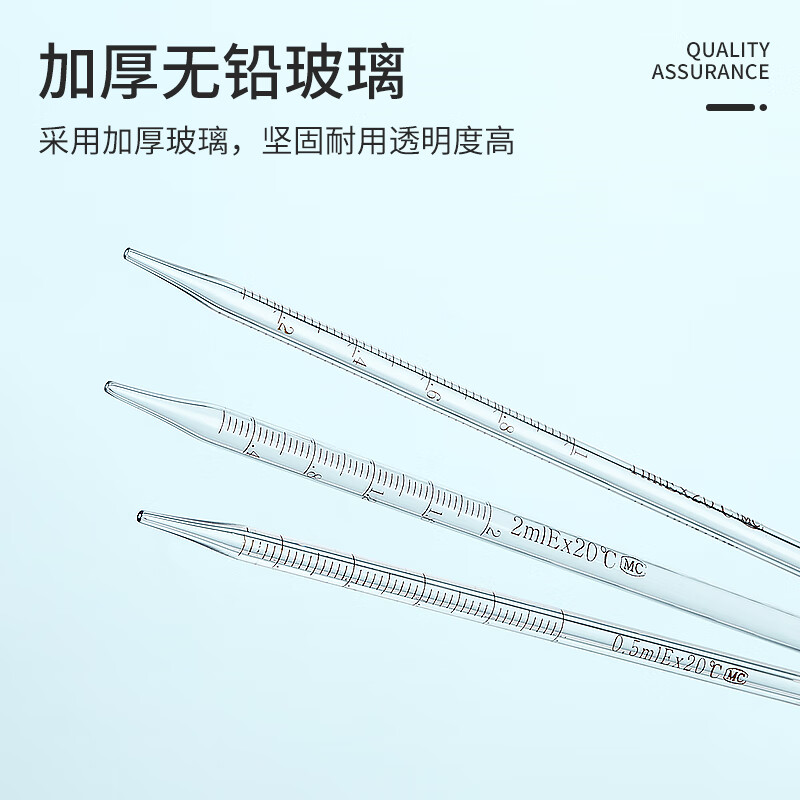 湘玻  5ml/1支  玻璃刻度滴管   胶头  蓝吸球 计价单位:支