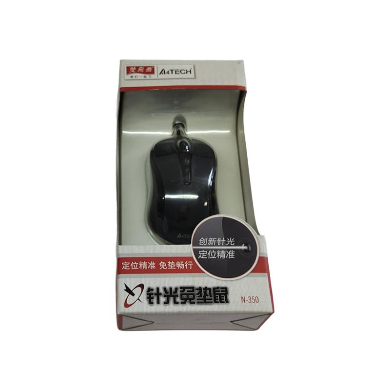 双飞燕  A4tech N-350 鼠标 有线 黑色 计价单位:个
