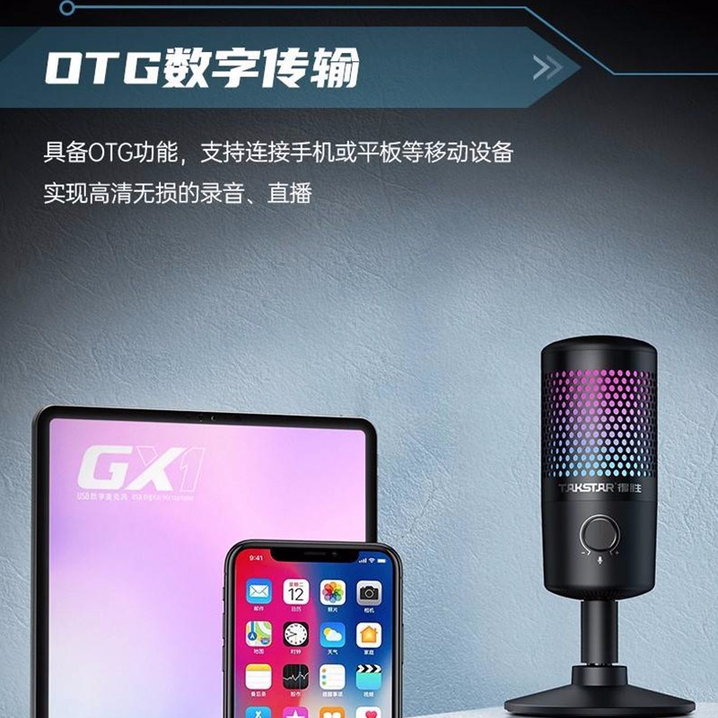 得胜 TAKSTAR GX1 USB电脑麦克风 降噪 计价单位:个 得胜 TAKSTAR GX1 USB电脑麦克风 降噪 计价单位:个