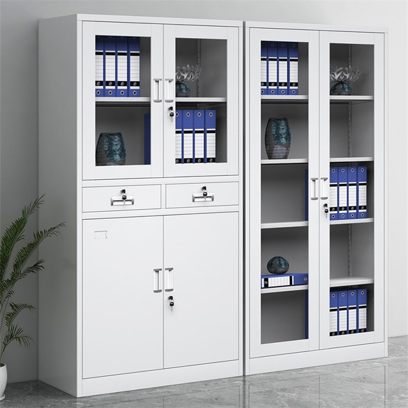 栗轩  1800*850*390mm 书柜  通玻对开 标准型 计价单位:组