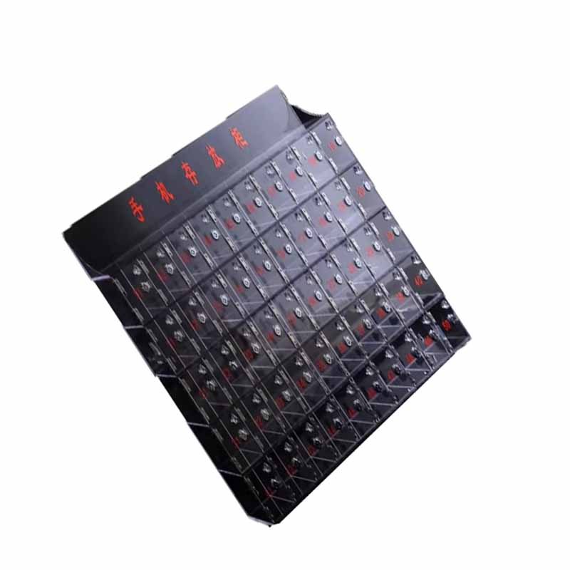 安招  小款5*10*18cm 手机存放柜   亚克力  50门十排五列 计价单位:组