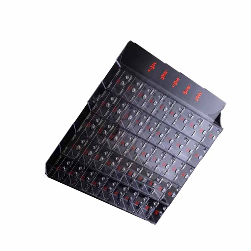 安招  小款5*10*18cm 手机存放柜   亚克力  50门十排五列 计价单位:组