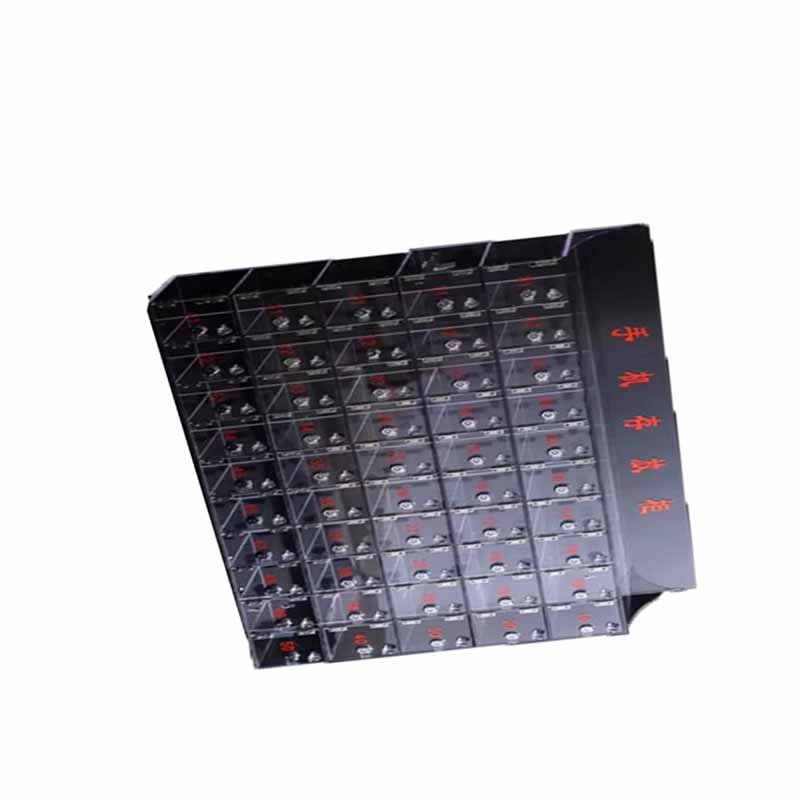 安招  小款5*10*18cm 手机存放柜   亚克力  50门十排五列 计价单位:组