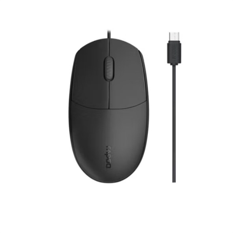 雷柏 RAPOO N100C 有线鼠标   Type-C接口typec 计价单位:个