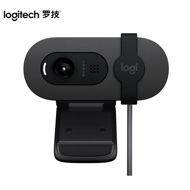 罗技 LOGITECH Brio 95 全高清网络摄像头 带麦克风  黑色 计价单位:个