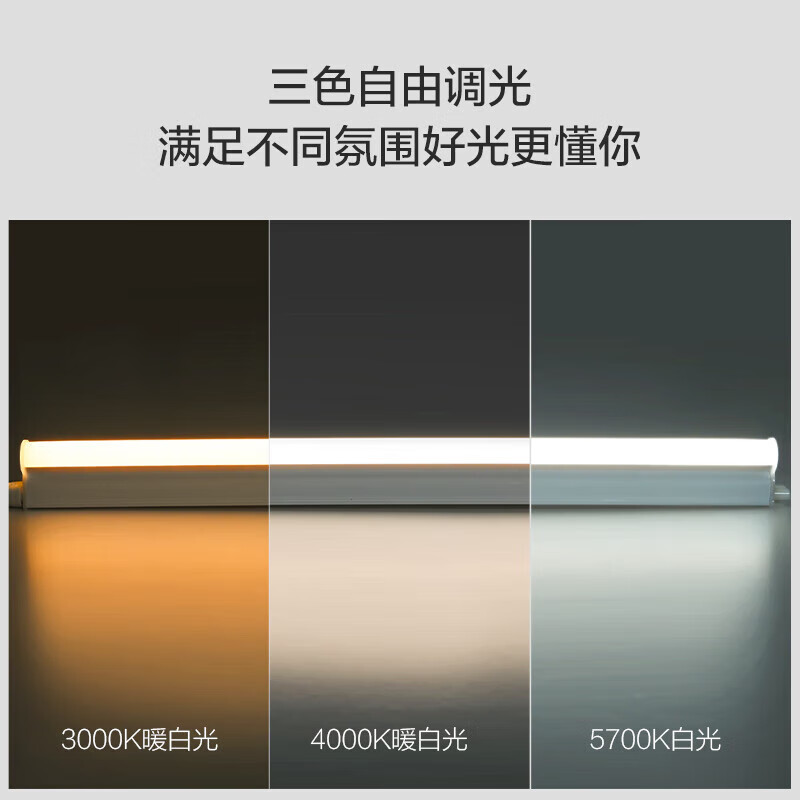 佛山照明 FSL T5 led灯管 1.2米灯管20W正白光6500K 计价单位:个