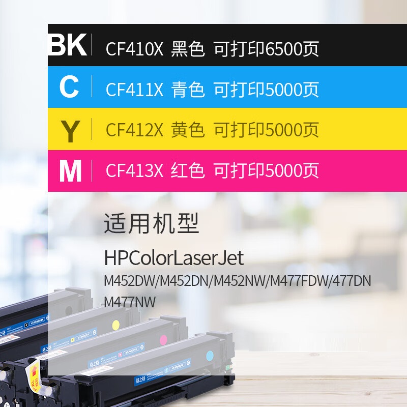 格之格 CF412X 硒鼓 黄色 大容量 5000页 适用惠普M477FNW M452DN 452DW 452NW M477FDW M477 M377DW 计价单位:支 格之格 CF412X 硒鼓 黄色 大容量 5000页 适用惠普M477FNW M452DN 452DW 452NW M477FDW M477 M377DW 计价单位:支