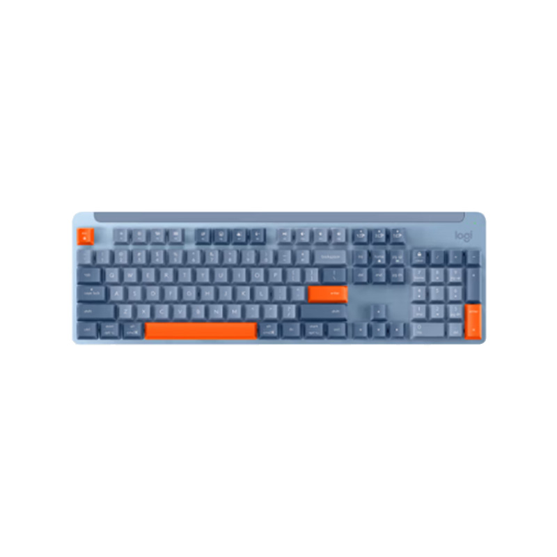 罗技 LOGITECH K865 无线机械键盘 红轴 一键三连 雾霭蓝 计价单位:个