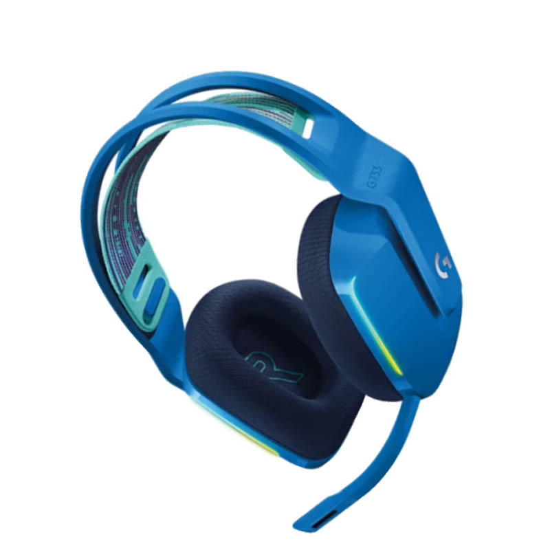 罗技 LOGITECH G733 无线耳机 蓝色 计价单位:副