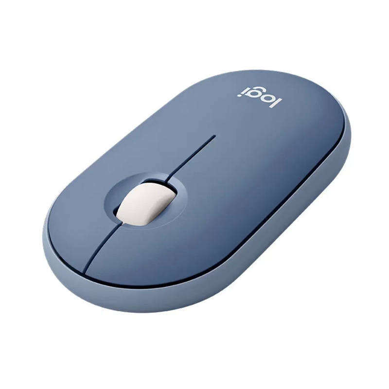 罗技 LOGITECH Pebble 鹅卵石轻薄型静音鼠标 品月蓝 计价单位:个 罗技 LOGITECH Pebble 鹅卵石轻薄型静音鼠标 品月蓝 计价单位:个
