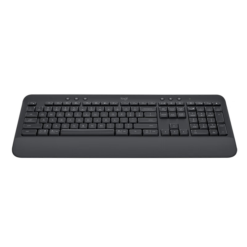 罗技 LOGITECH K650 轻薄多设备无线键盘 黑色 计价单位:个