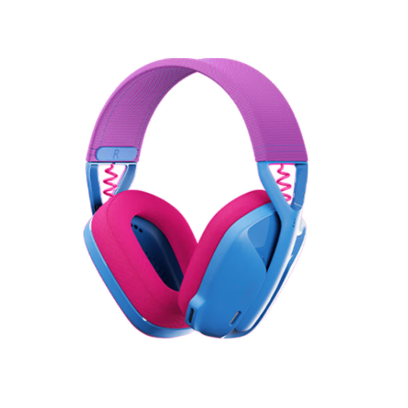 罗技 LOGITECH G435 无线蓝牙游戏耳机 蓝色 计价单位:副