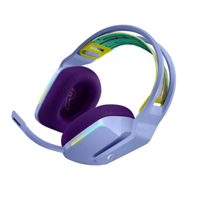 罗技 LOGITECH G733 无线耳机 紫色 计价单位:副