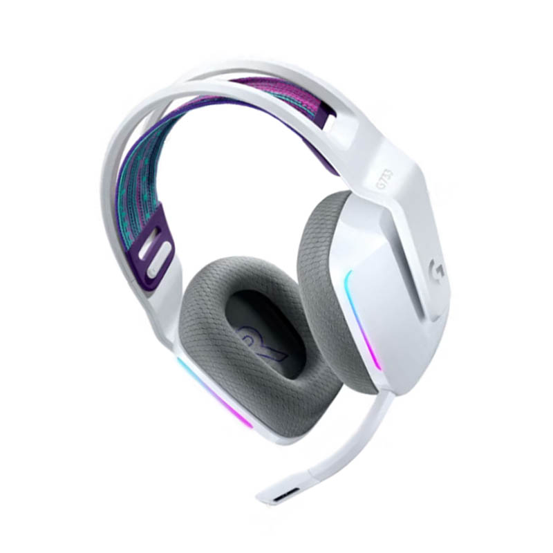 罗技 LOGITECH G733 无线耳机 白色 计价单位:副