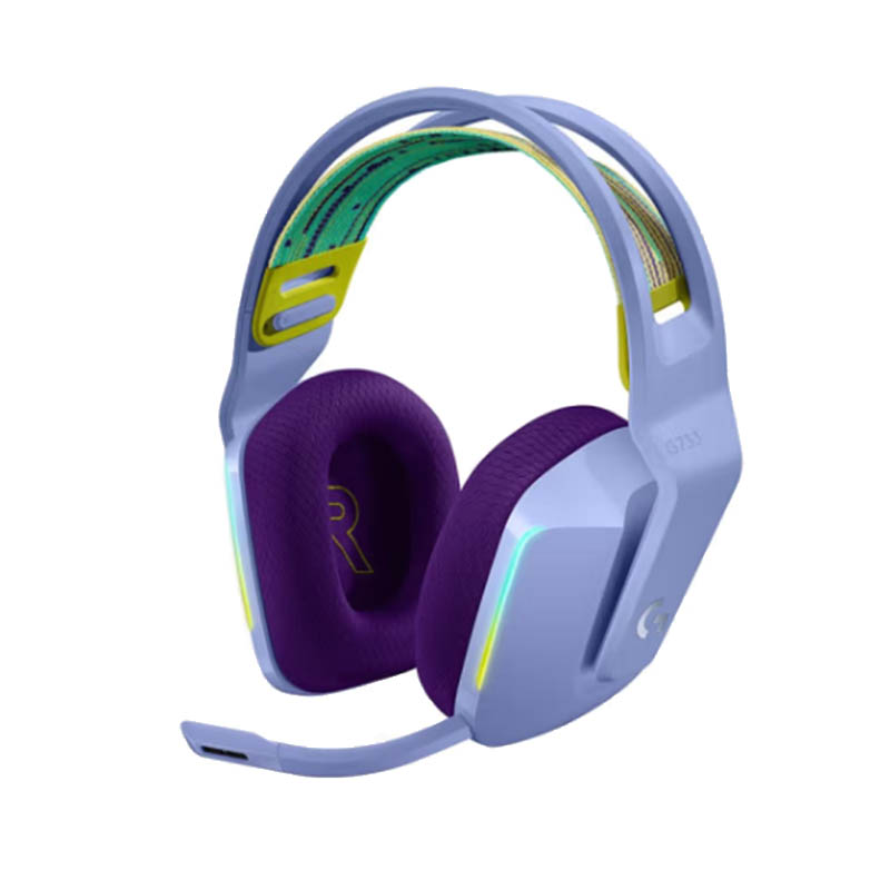 罗技 LOGITECH G733 无线耳机 紫色 计价单位:副