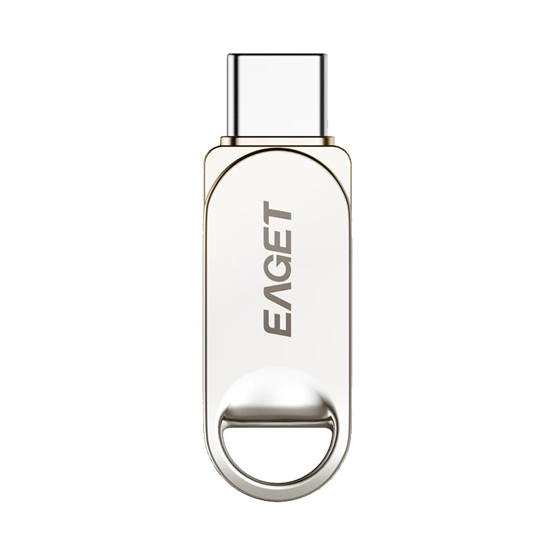 忆捷 EAGET HT10-128G 手机U盘 Type-C USB3.2双接口 珍珠镍 计价单位:个