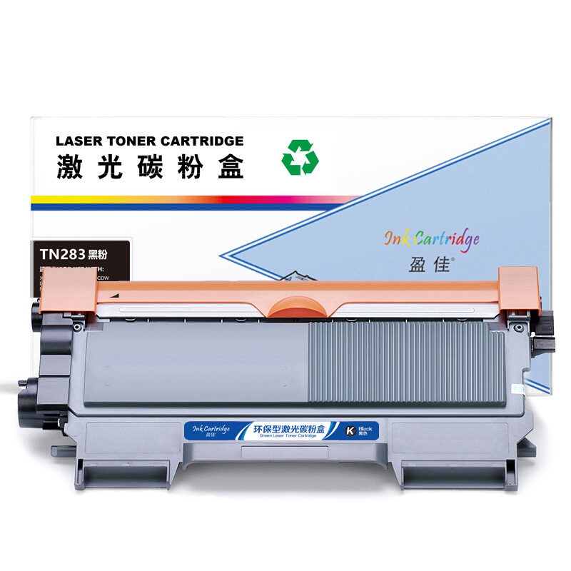 盈佳 INK CARTRIDGE TN283 粉盒 商专版 黑色 1400页适用于兄弟Brother HL-3160CDW HL-3190CDW DCP-9030CDN MFC-9150CDN 计价单位:支