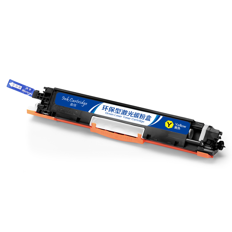 盈佳 INK CARTRIDGE  CE312A/CF352A 粉盒 商专版 带芯片 黄色 1000页适用于惠普HP LaserJet CP1025 M175a M175nw M275 LBP7010C 计价单位:个