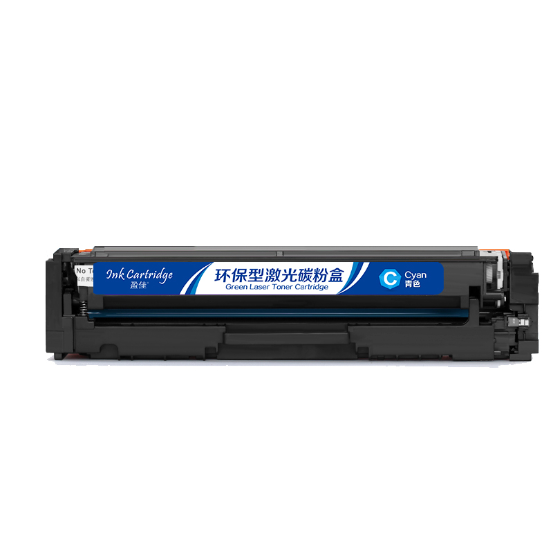 盈佳 INK CARTRIDGE  CF401A 硒鼓 商专版 带芯片 青色 1400页适用于惠普HP M252N CF400A M277DW M252DW  计价单位:支