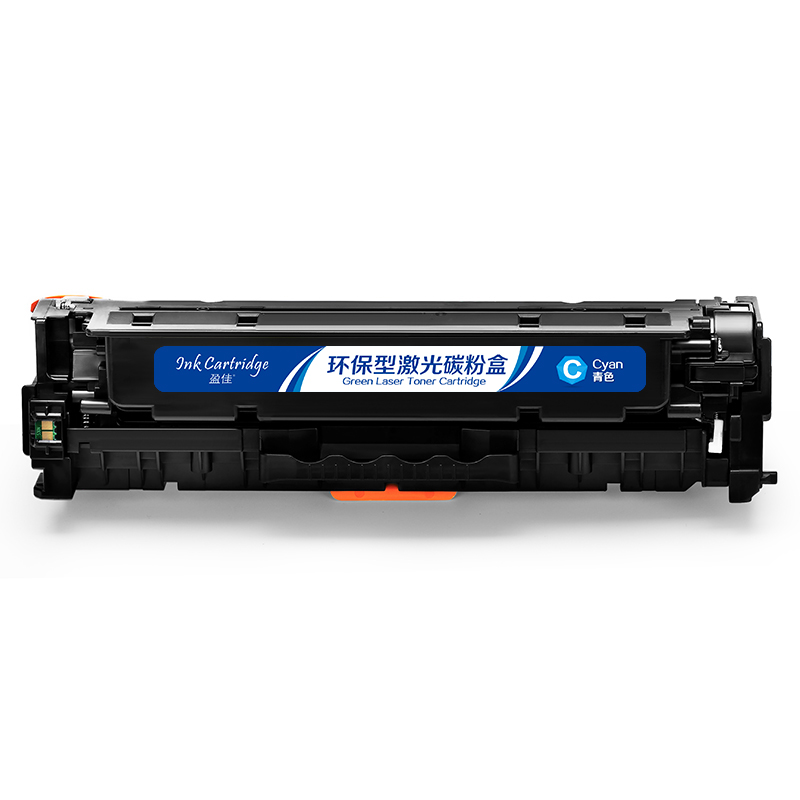 盈佳 INK CARTRIDGE CC531A 硒鼓 商专版 带芯片 青色 2800页适用于惠普HP Color LaserJet CP2025 2320 计价单位:支
