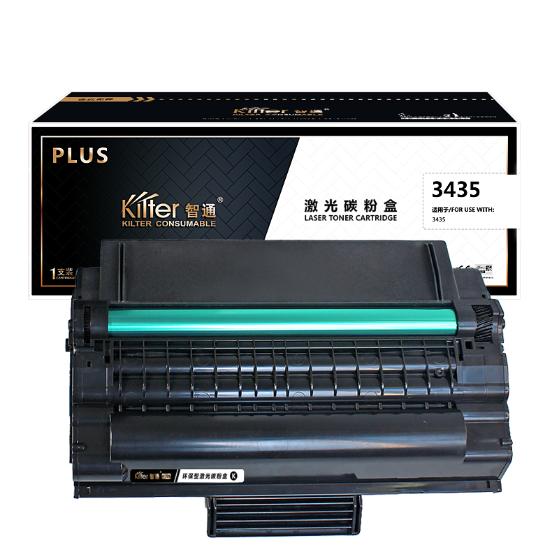 智通 KILTER KILTER CONSUMABLE 3435 硒鼓 PLUS版 带芯片 黑色 4000页适用于富士施乐Fuji Xerox Phaser 3435 3435D 3435DN 计价单位:支