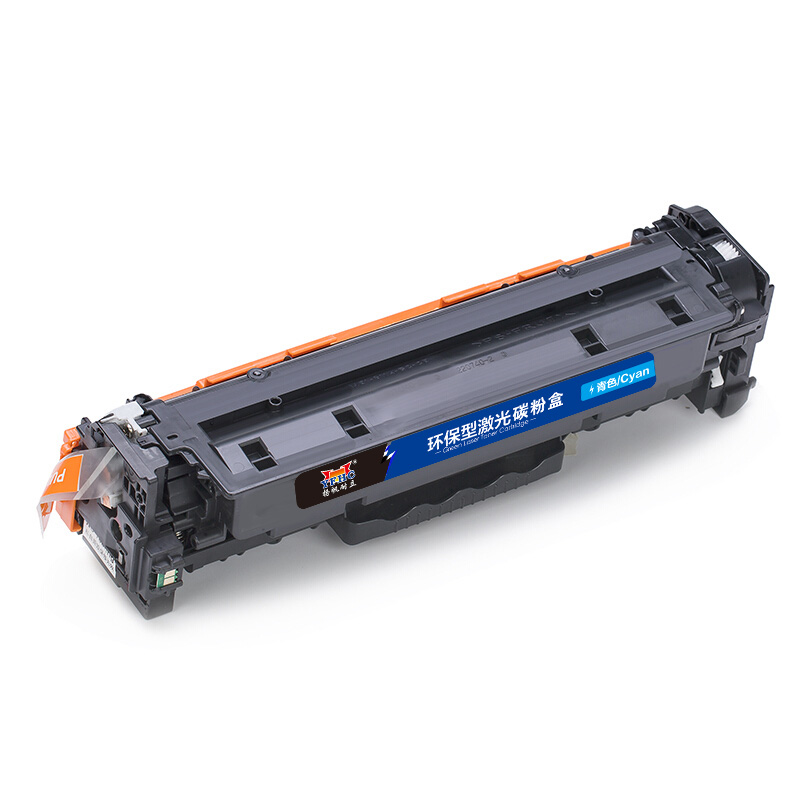 扬帆耐立 YFHC CF381A 硒鼓 商专版 带芯片 青色 2700页适用于惠普HP Color LaserJet MFP M476 计价单位:支