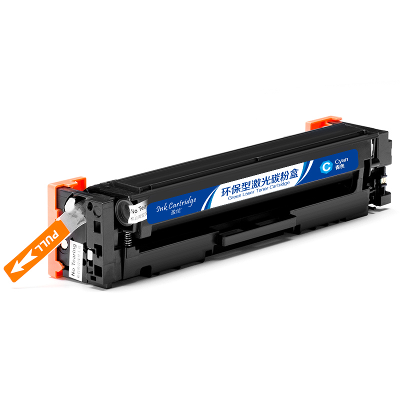 盈佳 INK CARTRIDGE CF501A 硒鼓 商专版 带芯片 青色 1300页适用于惠普HP Color LaserJet Pro M254dw M254nw M281fd M281fdn M281dw 计价单位:支