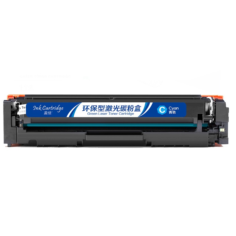 盈佳 INK CARTRIDGE CF501A 硒鼓 商专版 带芯片 青色 1300页适用于惠普HP Color LaserJet Pro M254dw M254nw M281fd M281fdn M281dw 计价单位:支