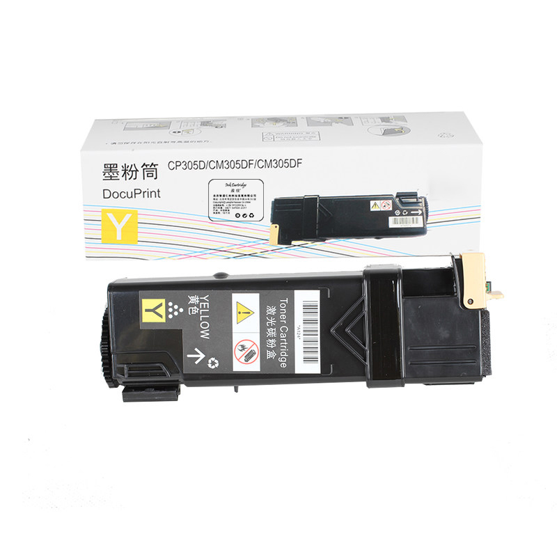 盈佳 INK CARTRIDGE CP305D/CM305DF/CM305DF 粉盒 商专版 黄色 3000页(A4,5%)适用于富士施乐Fuji Xerox DocuPrint CP305 d CM305 df 计价单位:支