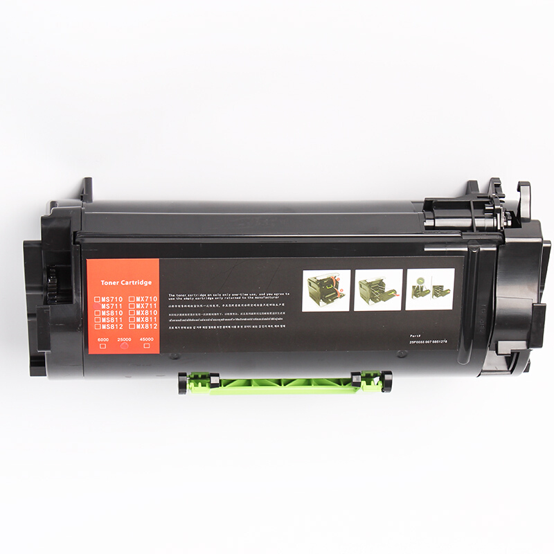 扬帆耐立 YFHC MS710/MS810 粉盒 商专版 带芯片 黑色 6000页(A4,5%)适用于利盟Lexmark MS710 MS711 MS810 MS810de MS810dn 计价单位:支