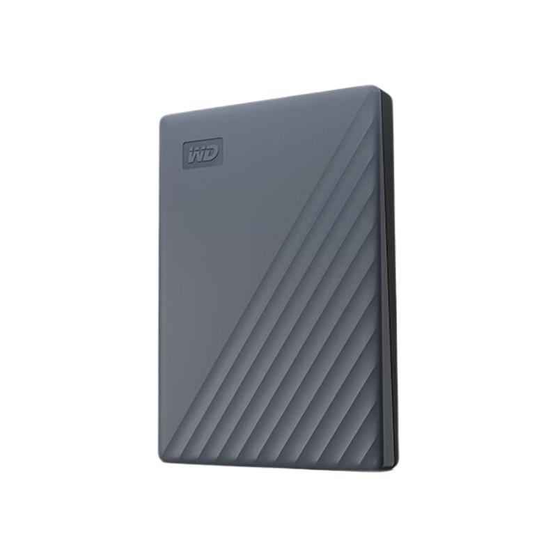 西部数据 WD WDBRMD0050BGY 移动硬盘 5TB  type-c My Passport随行版2.5英寸 灰  计价单位:个
