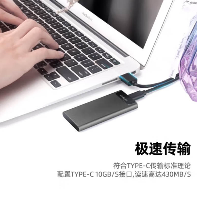 联想 Lenovo US203 移动固态硬盘 USB3.1 接口TypeC 1TB 计价单位:个