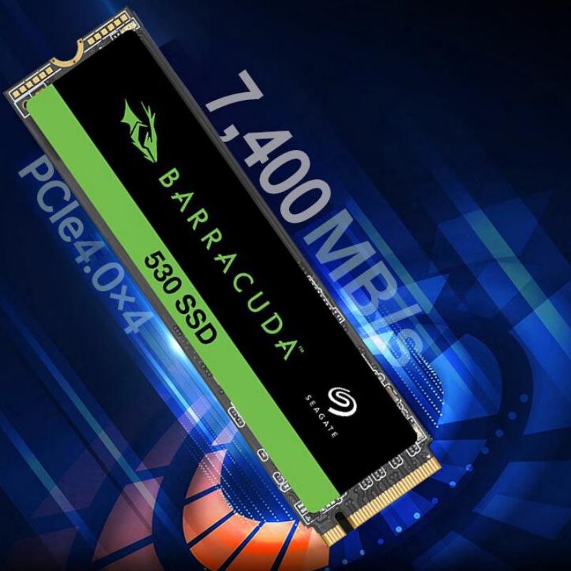 希捷 SEAGATE ZP1024CM3A003 SSD固态硬盘 1TB  M.2 NVMe PCIe4.0*4 读速高达7400MB/s 酷鱼530  计价单位:个