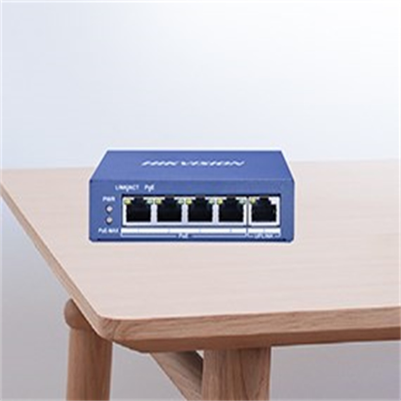 海康威视 HIKVISION DS-3E0505P-E(B)  交换机 计价单位:个