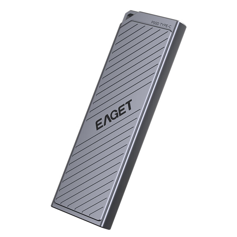 忆捷 EAGET HM26-1TB 移动固态硬盘 长江存储颗粒 USB3.2 TYPE-C 手机电脑两用 全金属款 灰色 计价单位:个