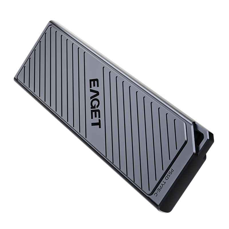 忆捷 EAGET HM26-4TB 移动固态硬盘 长江存储颗粒 USB3.2 TYPE-C 手机电脑两用 全金属款 灰色 计价单位:个
