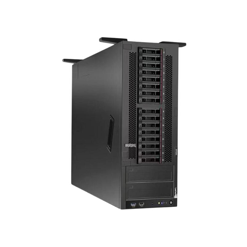 联想Thinkplus  System ST558 1*Bronze 铜 3204  台式机 1.9GHz 6C 核 1*32GB 4*3.5易插拔 2TB SATA硬盘 板载raid0/1/5 DVD 2*1GbE USB键鼠 1*550W单电 3年5*9服务 4060-8G 计价单位:个
