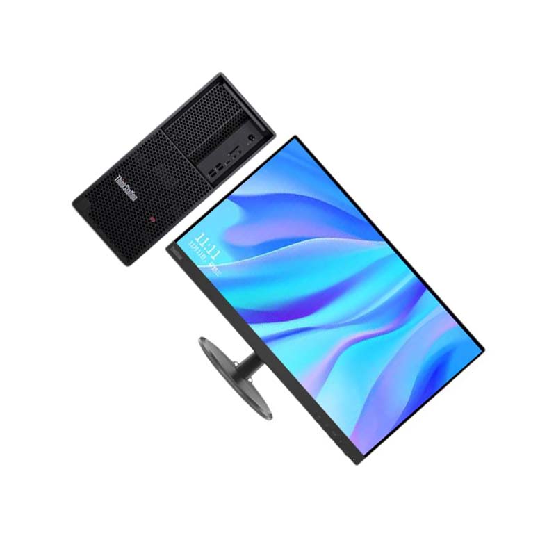 联想 Lenovo P3 I7 13700 工作站 2.1G/16C/24M /16g*2/2t+512g/t1000 4g/无光驱/DOS/750W  主机+te24-30显示器 计价单位:套