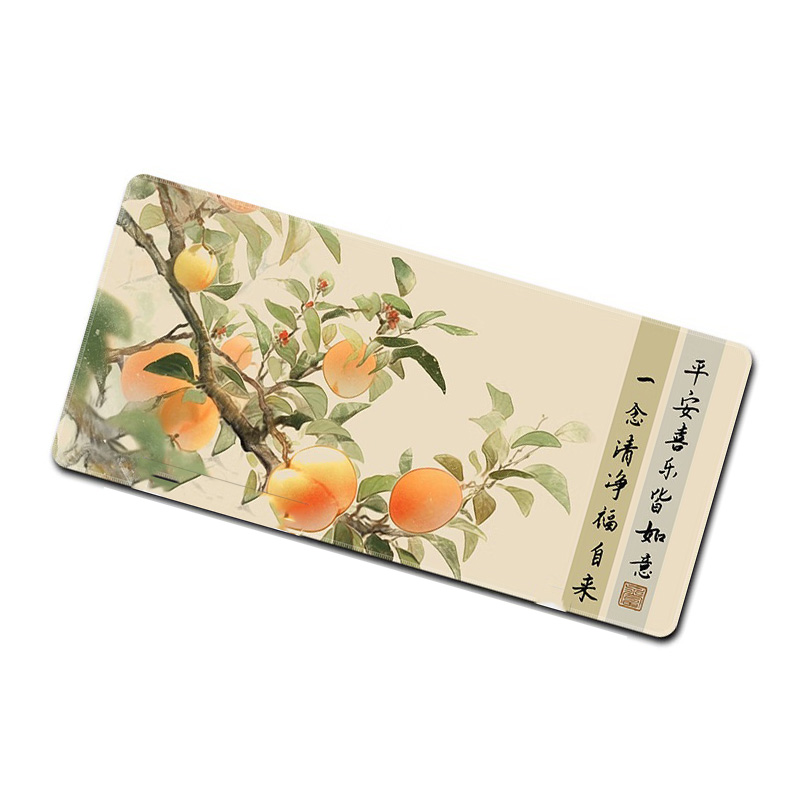 三色猫  8027 鼠标垫 超大号 80厘米*30厘米*4毫米 一念清净福自来 计价单位:个