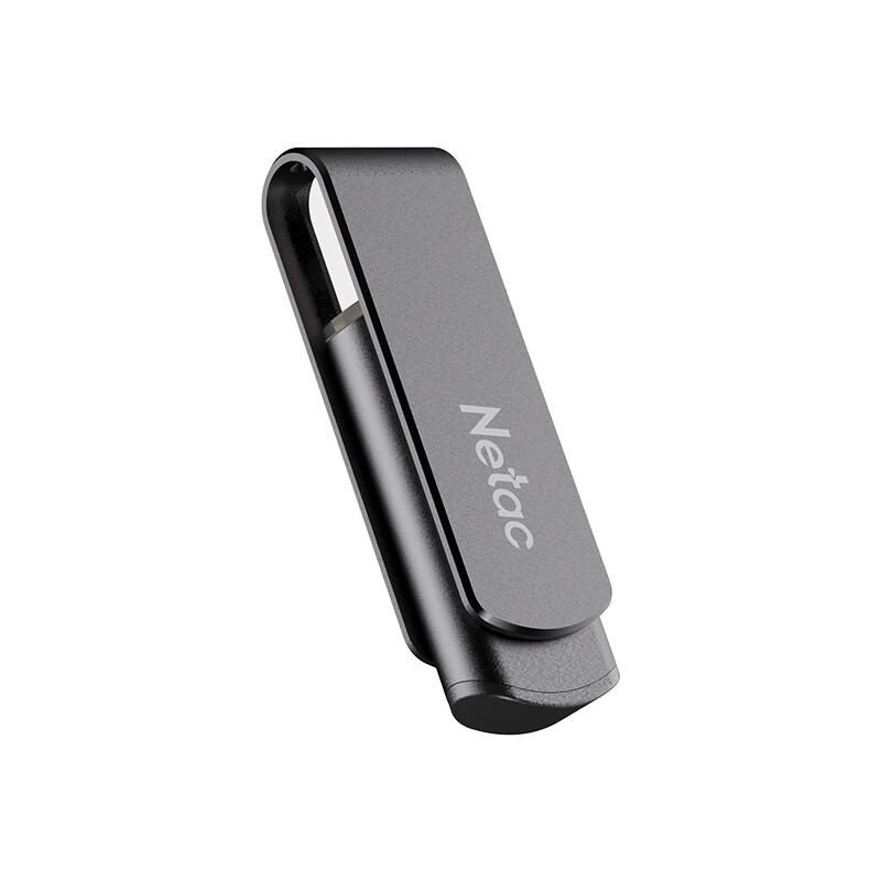 朗科 Netac G726 U盘 256GB USB3.2 旋转金属 计价单位:个