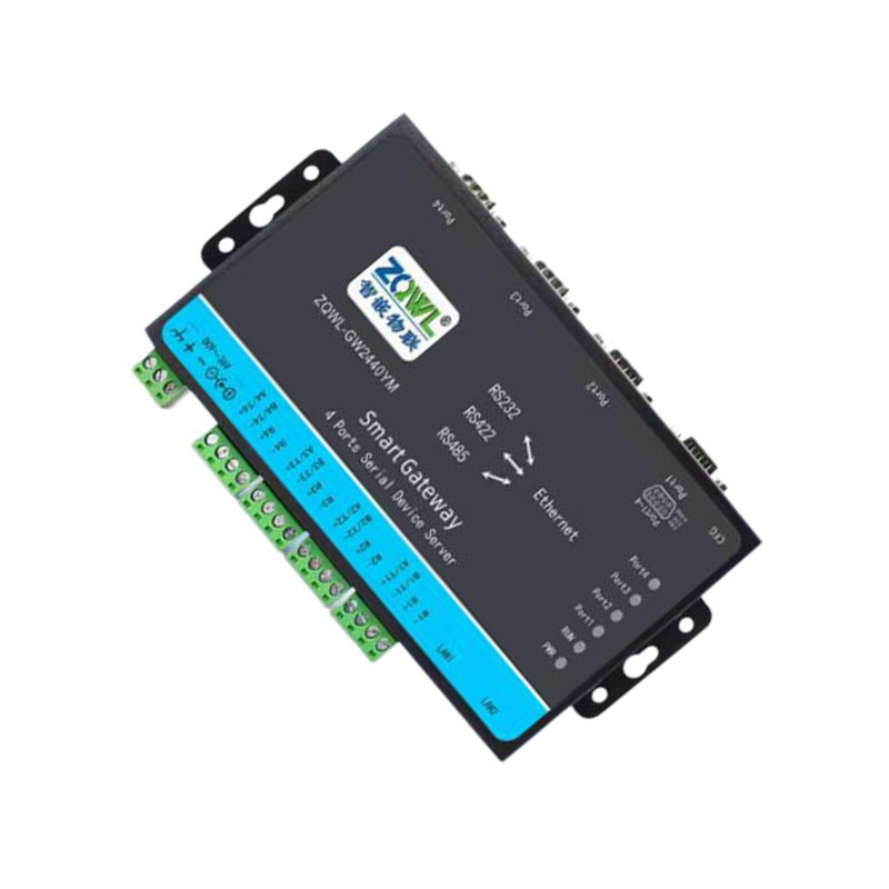 智嵌物联 ZQWL GW2440YM 双网口4路串口服务器 计价单位:个