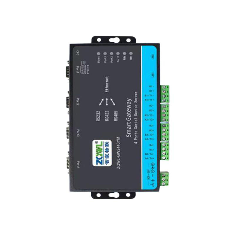 智嵌物联 ZQWL GW2440YM 双网口4路串口服务器 计价单位:个