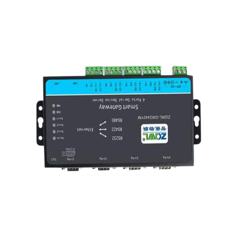 智嵌物联 ZQWL GW2440YM 双网口4路串口服务器 计价单位:个