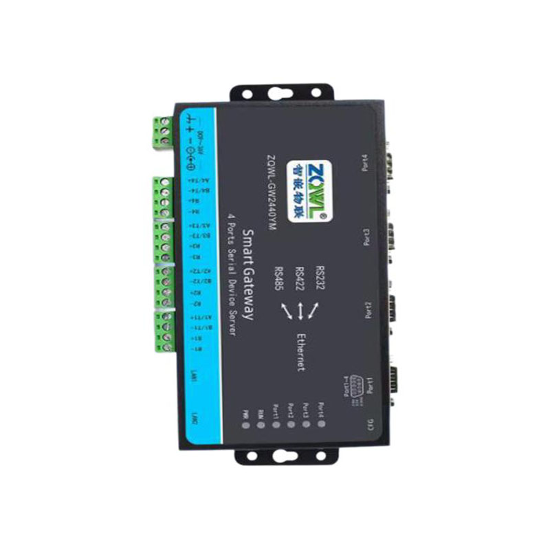 智嵌物联 ZQWL GW2440YM 双网口4路串口服务器 计价单位:个