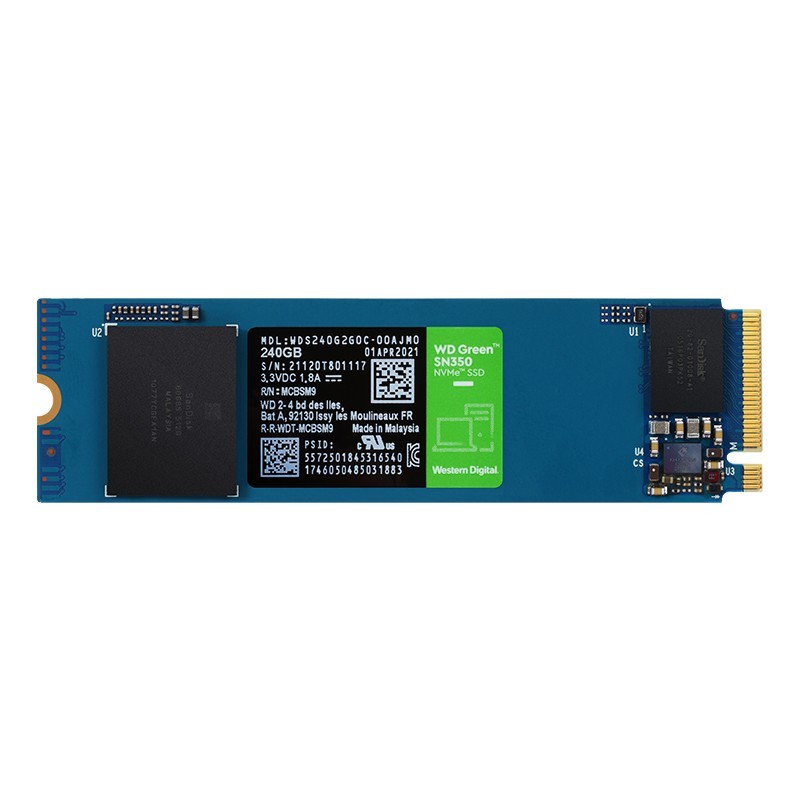 西部数据 WD WDS500G2G0C SN350 ssd固态硬盘m.2 500G 计价单位:个