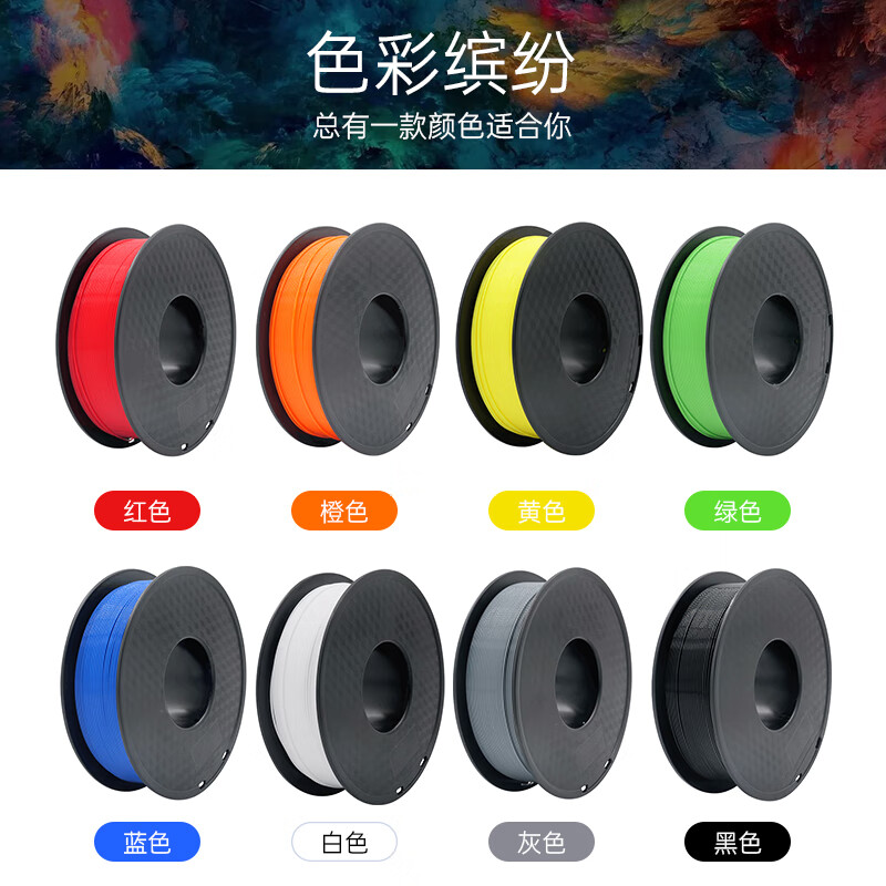 极光尔沃 AURORA PLA+ 3D打印机耗材 1.75mm 1KG 白色 计价单位:卷