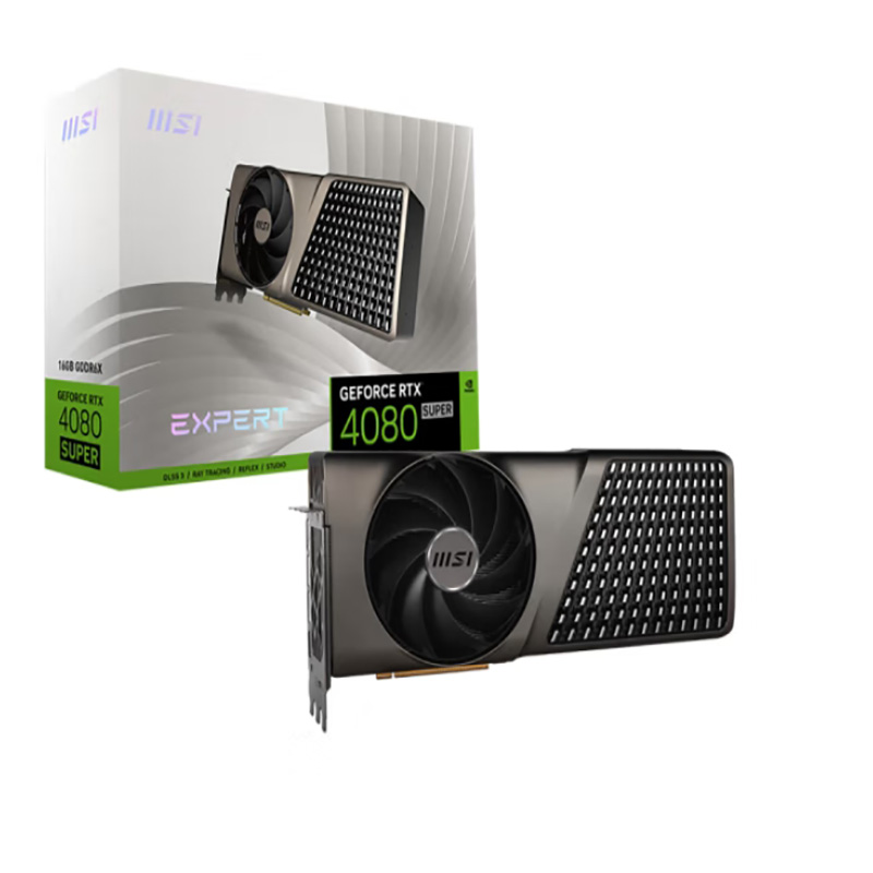 微星 MSI GeForce RTX 4080 SUPER 16G EXPERT 大神独立显卡 计价单位:个