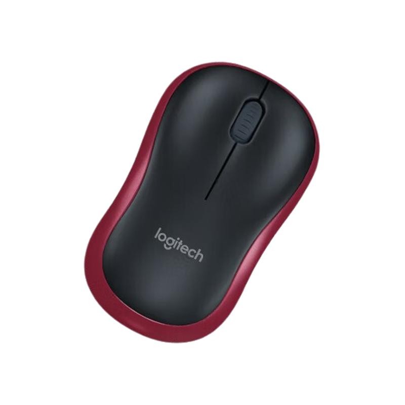 罗技 LOGITECH M185 无线鼠标 黑色灰边 带无线2.4G接收器 计价单位:个