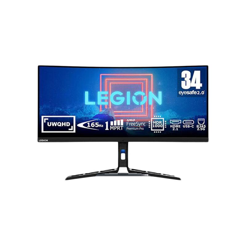 联想 Lenovo Y34wz-30 人体工学支架电竞显示器 拯救者34英寸4K曲面Mini LED 165Hz Type-C 10bit HDR1000 RJ45  计价单位:台